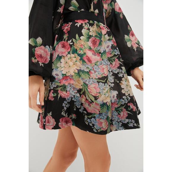 BYTIMO Flower Market Cupro Button Down Dress Size XS NWT Retail $430 Tuckernuck - Picture 4 of 8